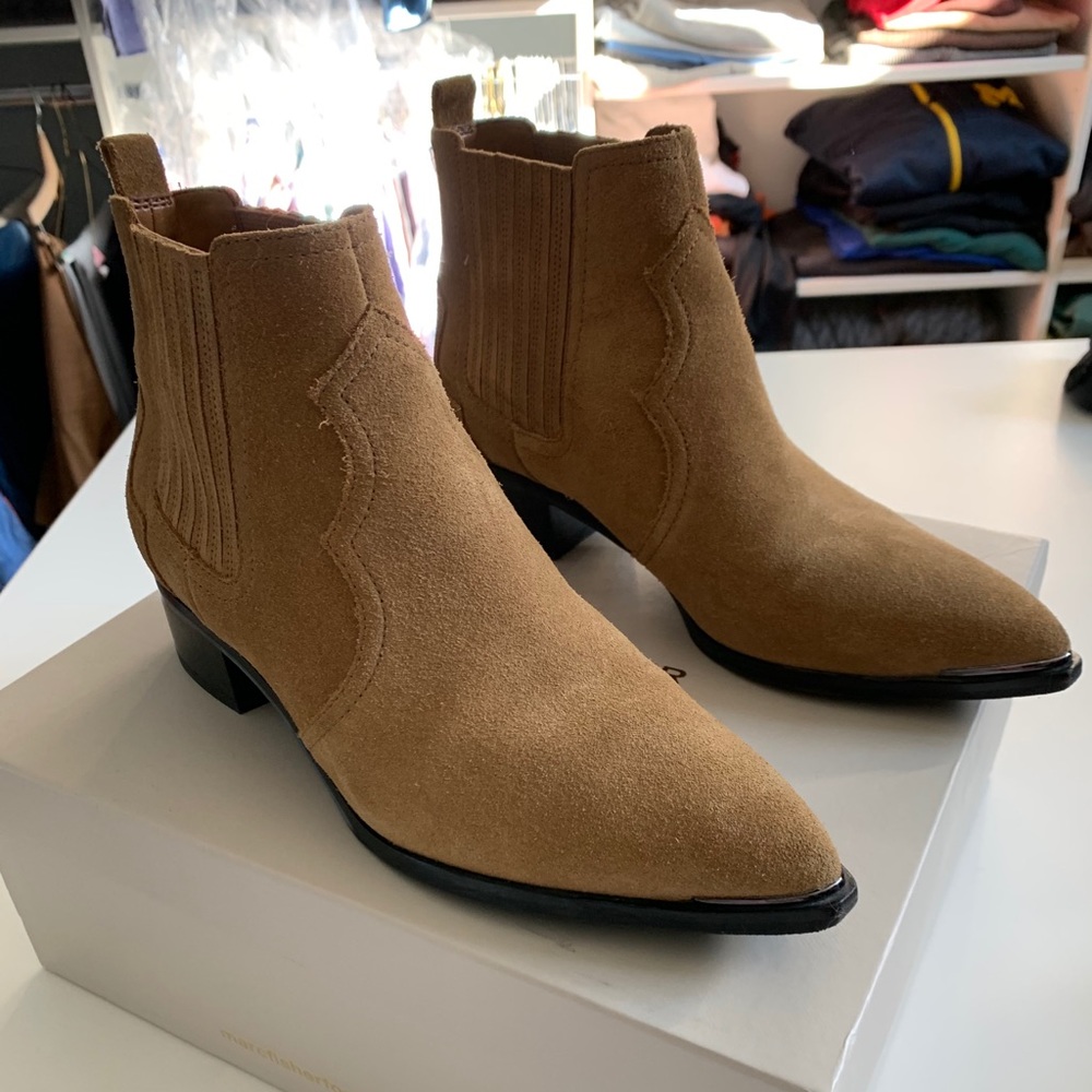 Marc Fisher Suede Booties